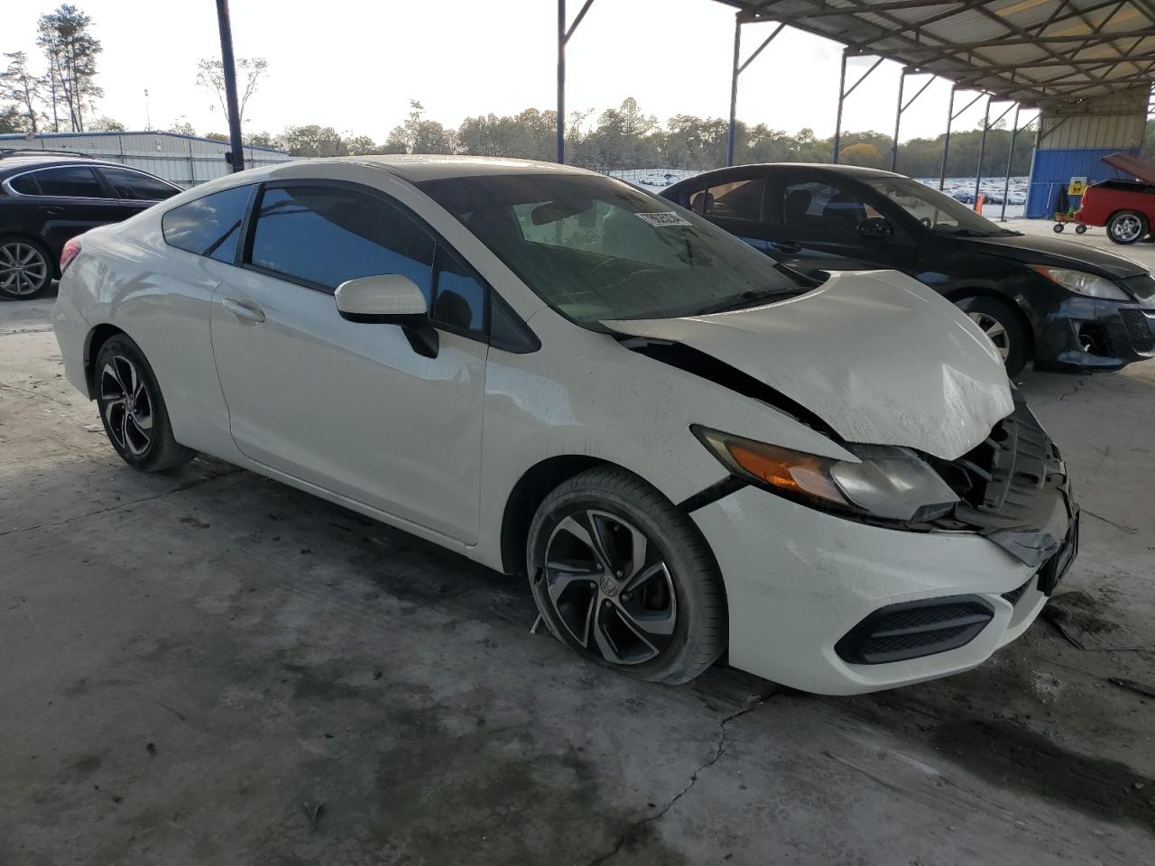 2015 Honda Civic VIN 2HGFG3B50FH533018 Copart auction photo, front end damage thumbnail 4