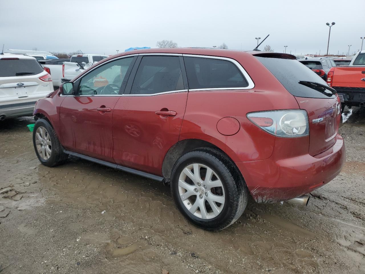 2007 Mazda CX-7 VIN JM3ER293370158676 Copart auction photo, front end / minor dent/scratches damage thumbnail 2
