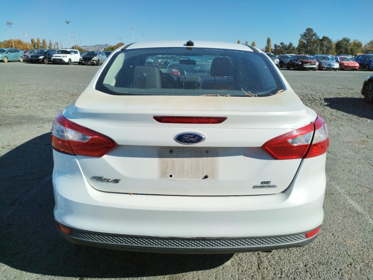 2013 Ford Focus VIN 1FADP3F27DL374798 Copart auction photo, mechanical damage thumbnail 6
