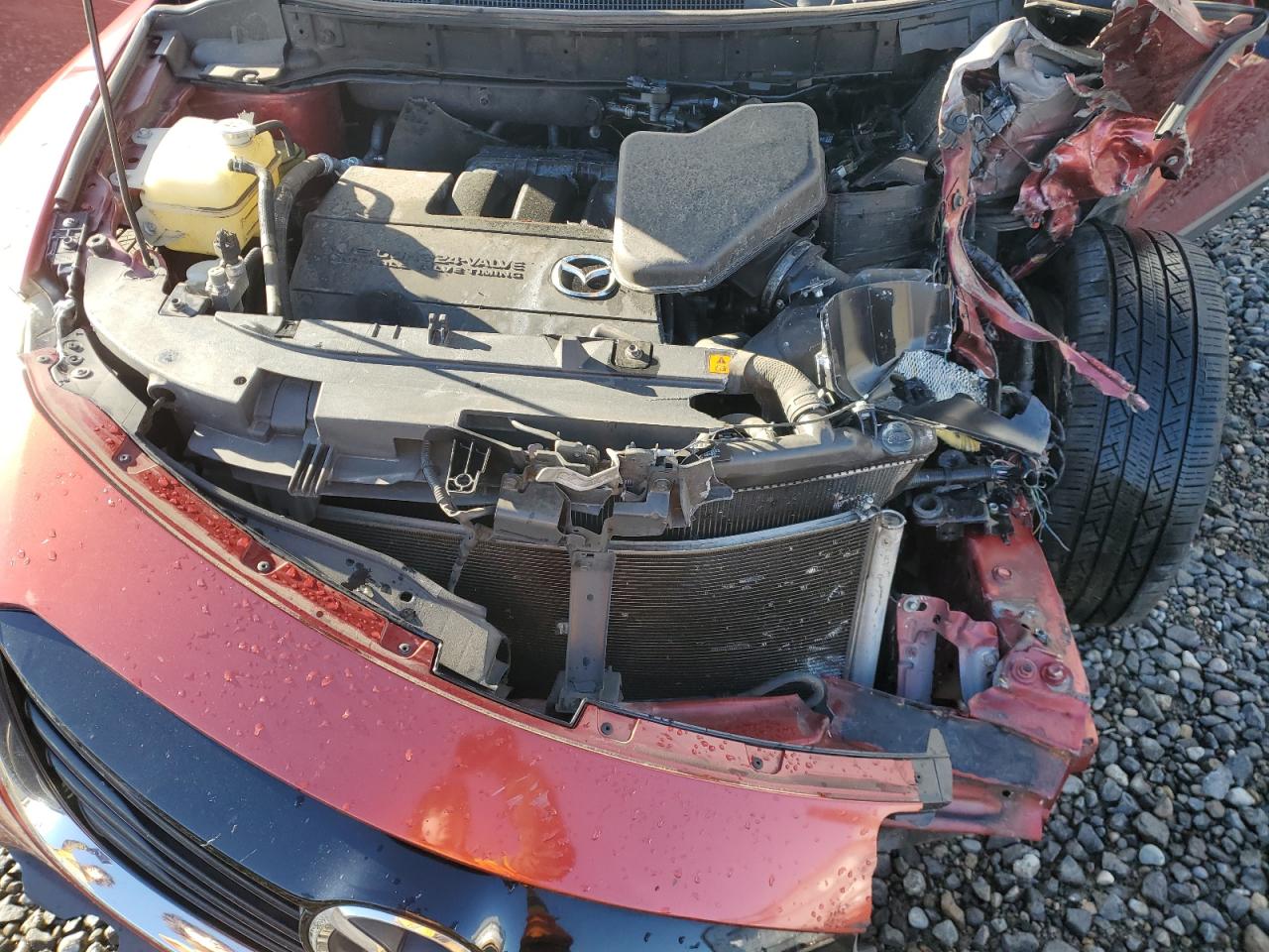 2015 Mazda CX-9 VIN JM3TB3DV8F0454009 Copart auction photo, front end damage thumbnail 13