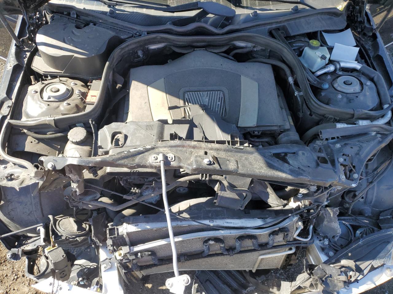 2011 Mercedes-Benz E-klasse VIN WDDHF8HB2BA480194 Copart auction photo, front end damage thumbnail 12