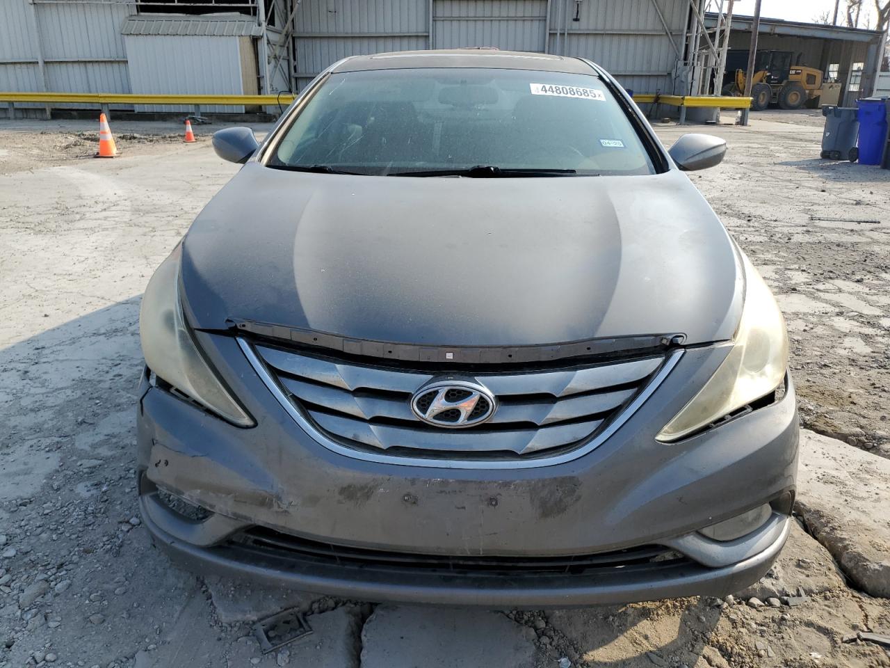 2013 Hyundai Sonata VIN 5NPEC4AC4DH588250 Copart auction photo, front end / rear end damage thumbnail 5