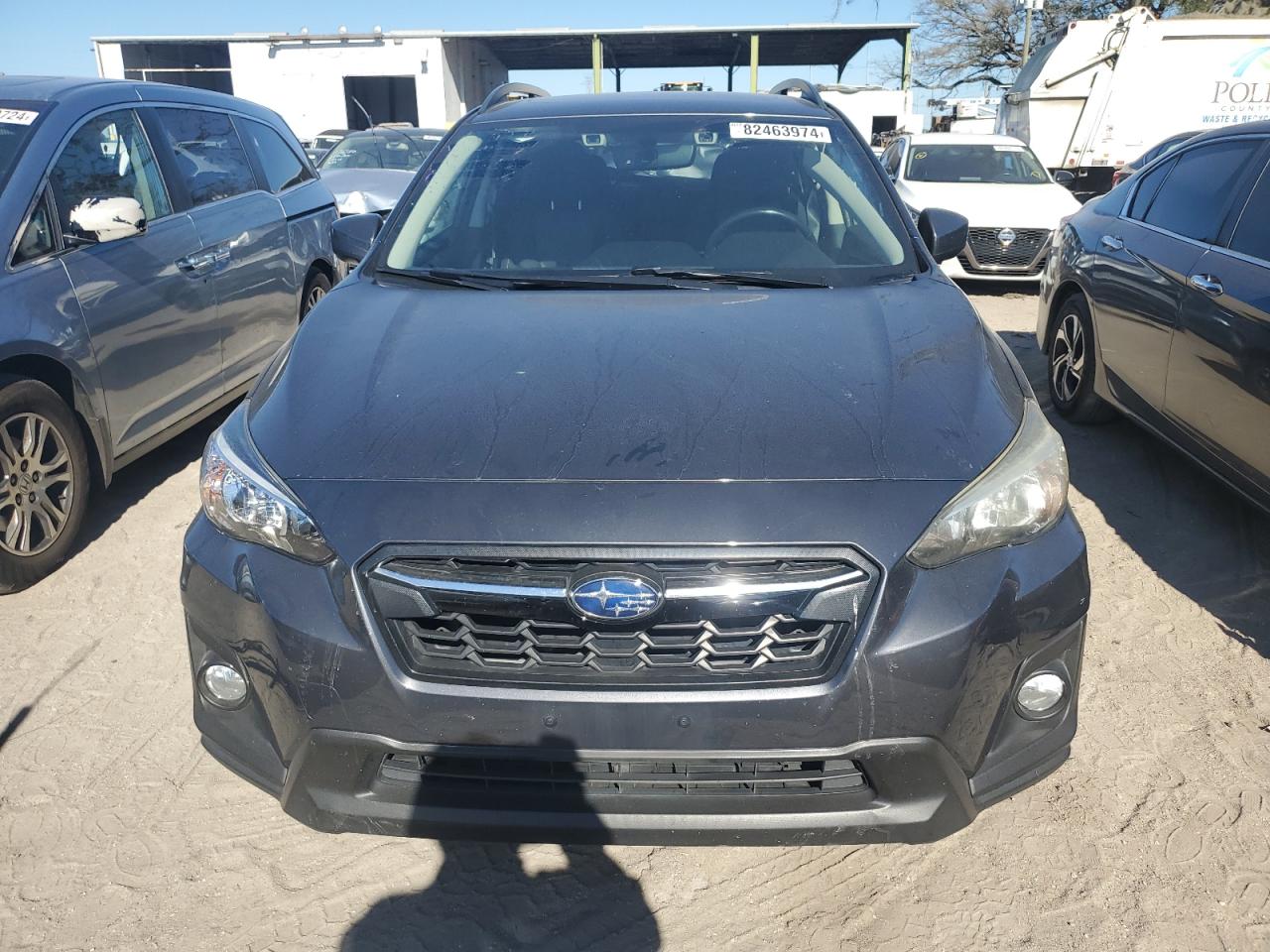 2020 Subaru XV VIN JF2GTAECXL8200826 Copart auction photo, side damage thumbnail 5