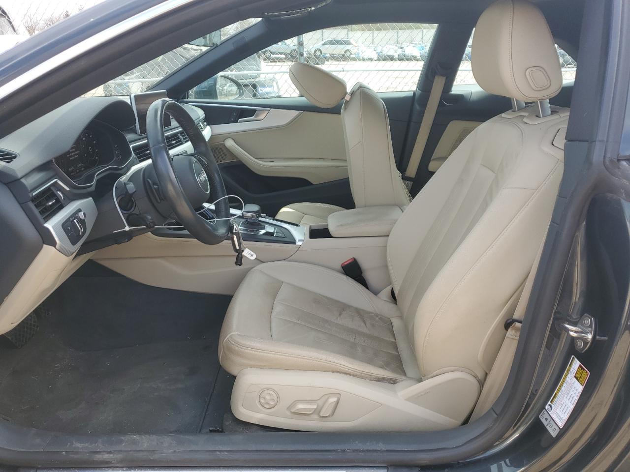 2018 Audi A5 VIN WAURNAF59JA005157 Copart auction photo, undercarriage / minor dent/scratches damage thumbnail 7