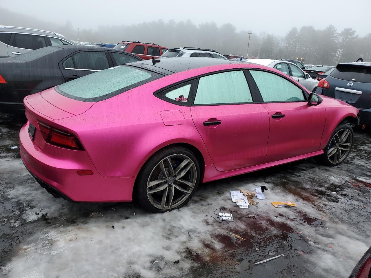 2016 Audi S7 VIN WAUW2AFC7GN190191 Copart auction photo, front end / minor dent/scratches damage thumbnail 3