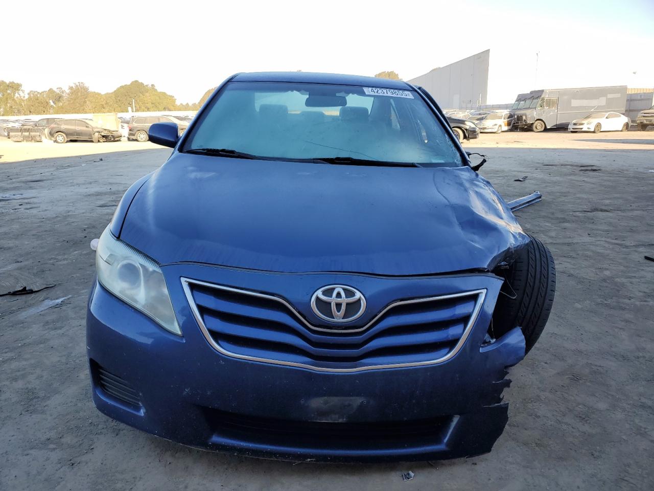 2011 Toyota Camry VIN 4T1BF3EK2BU716554 Copart auction photo, front end / side damage thumbnail 5