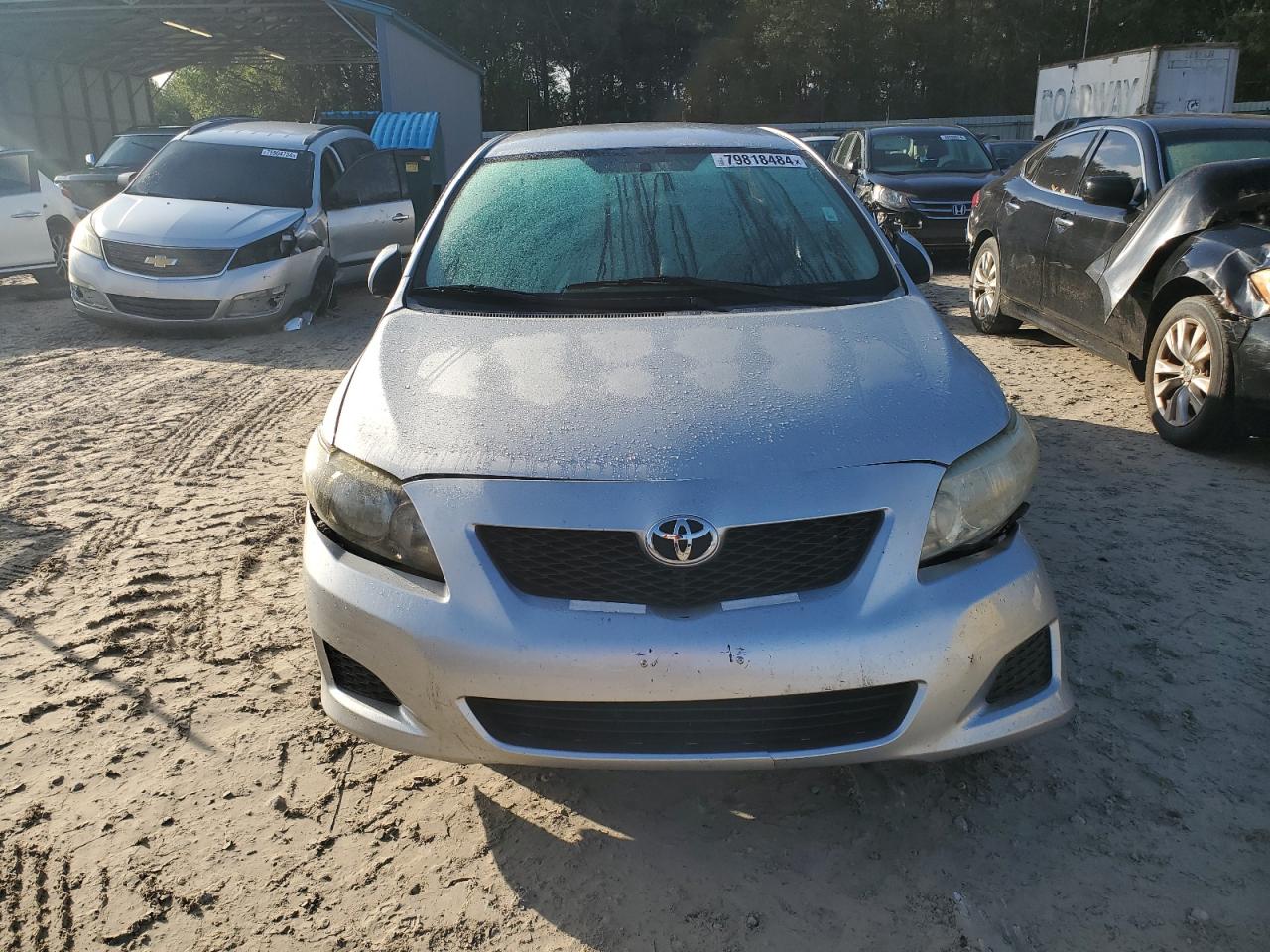 2010 Toyota Corolla VIN 1NXBU4EE7AZ194184 Copart auction photo, front end / side damage thumbnail 5