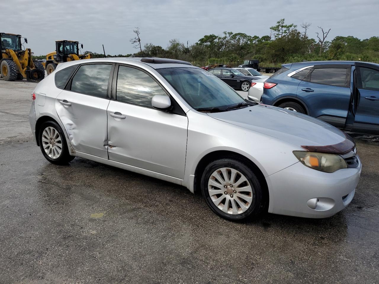 2010 Subaru Impreza VIN JF1GH6B68AH824817 Copart auction photo, side / minor dent/scratches damage thumbnail 4