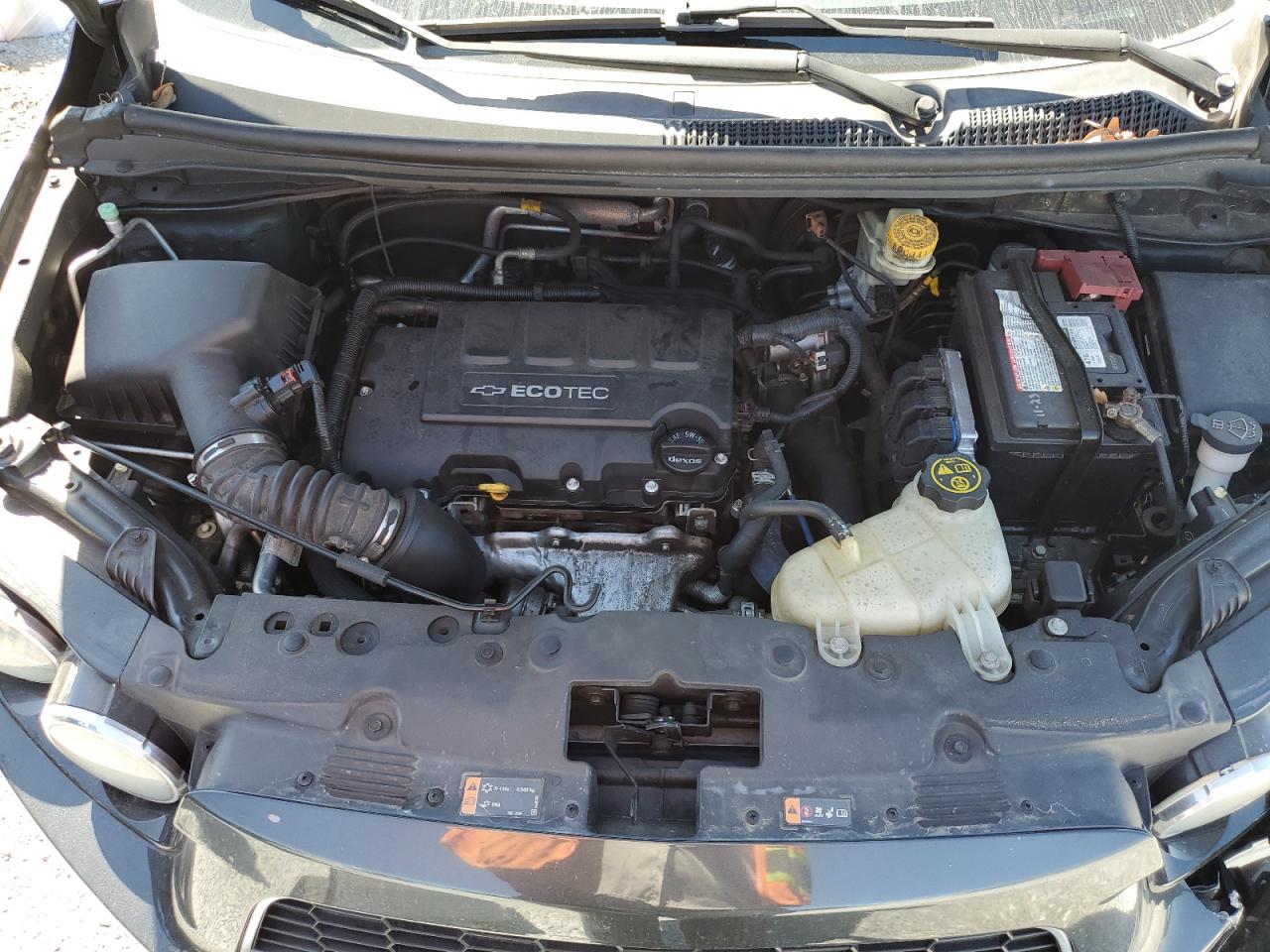 2014 Chevrolet Sonic VIN 1G1JE6SB9E4205820 Copart auction photo, front end damage thumbnail 14