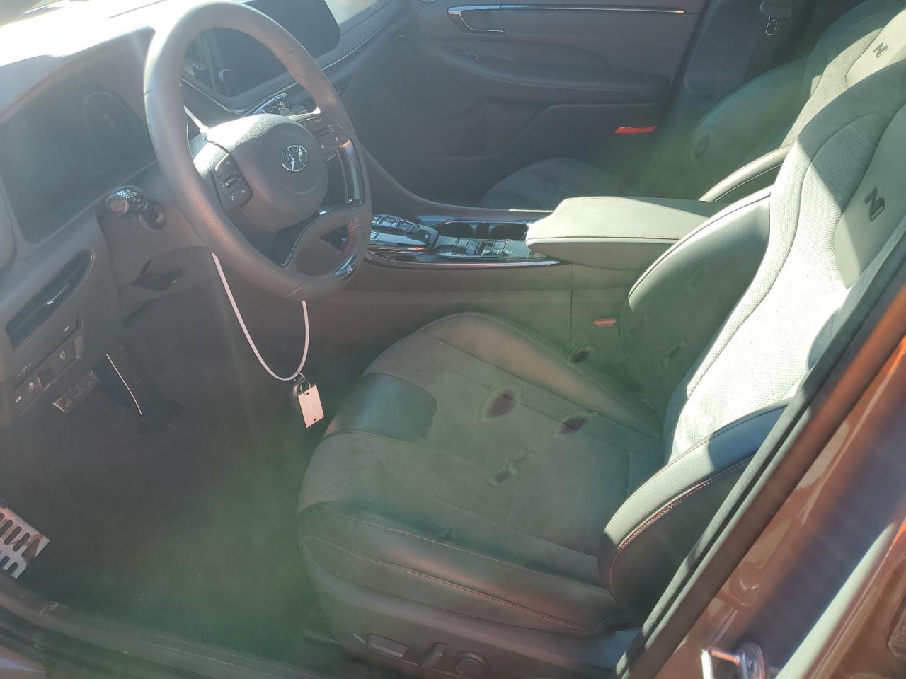 2023 Hyundai Sonata VIN KMHL14JC1PA279520 Copart auction photo, undercarriage damage thumbnail 7