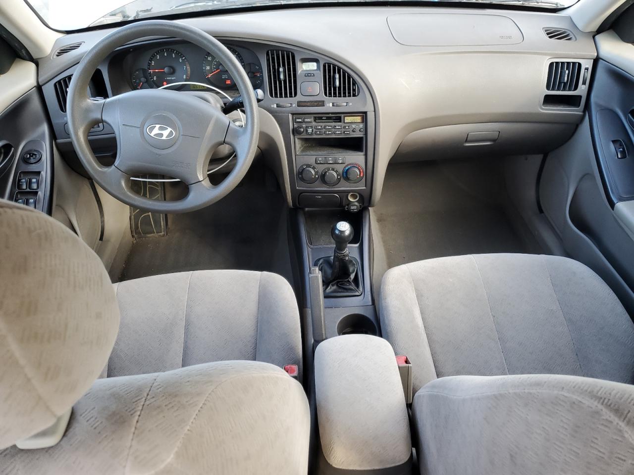 2005 Hyundai Elantra VIN KMHDN46D25U126151 Copart auction photo, front end damage thumbnail 8