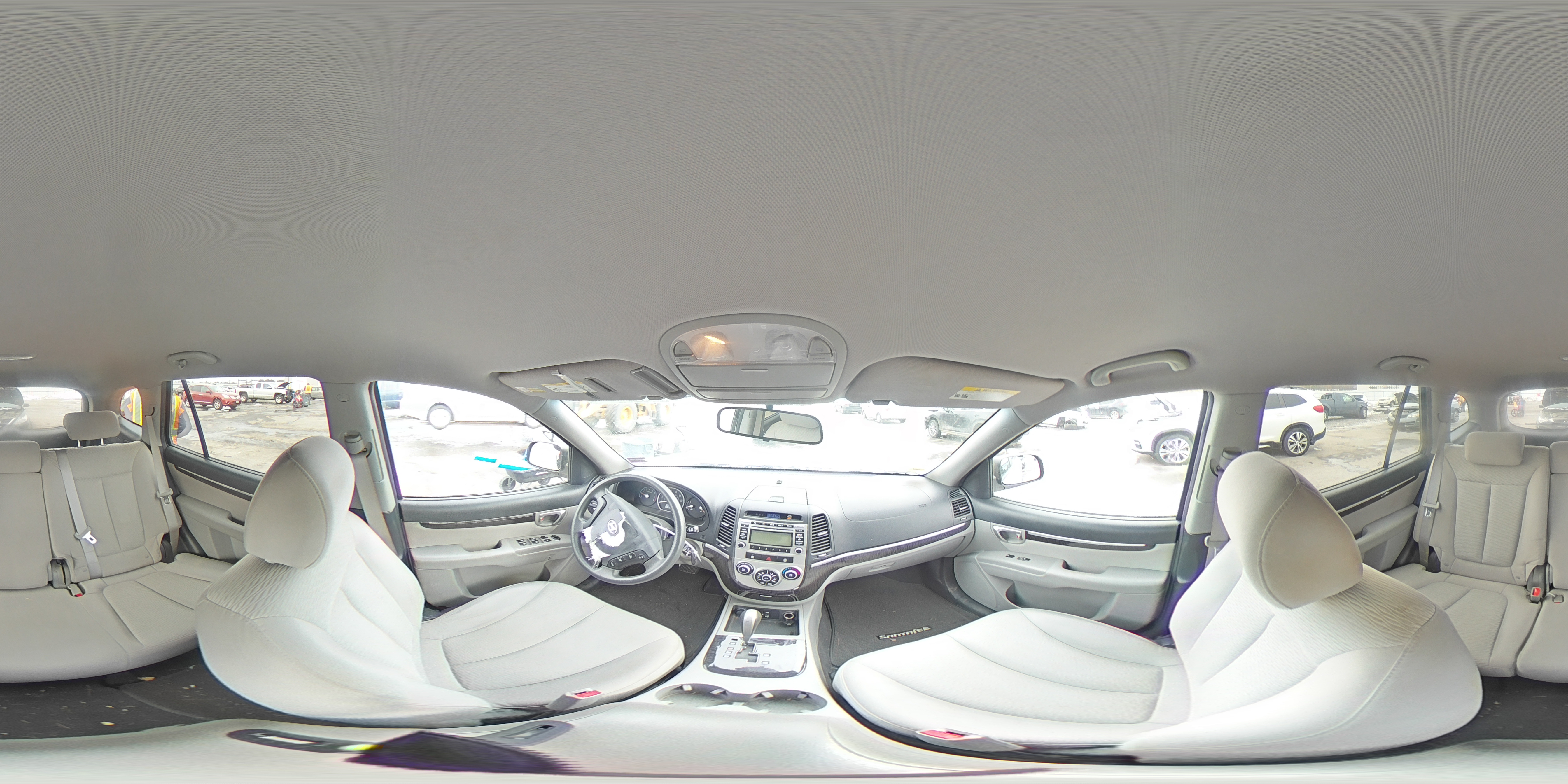 2009 Hyundai Santa Fe VIN 5NMSG13D29H317977 Copart auction photo, front end damage thumbnail 14