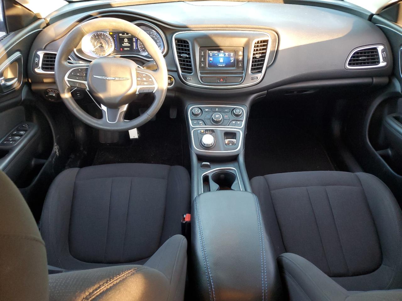 2015 Chrysler 200 VIN 1C3CCCABXFN754822 Copart auction photo, rear end damage thumbnail 8