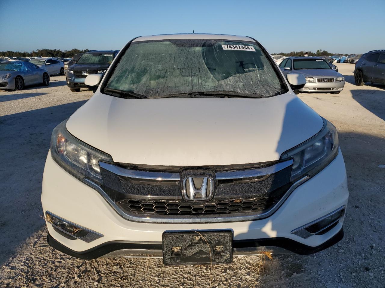 2015 Honda CR-V VIN 5J6RM4H58FL133285 Copart auction photo, water/flood damage thumbnail 5
