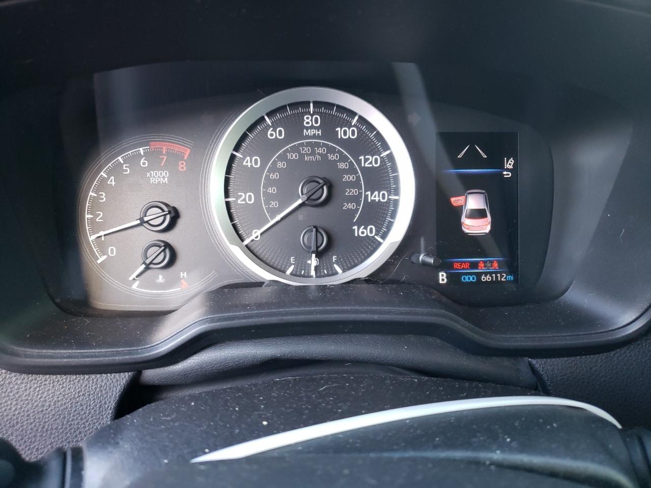 2020 Toyota Corolla VIN 5YFEPRAE9LP069389 Copart auction photo, all over damage thumbnail 9