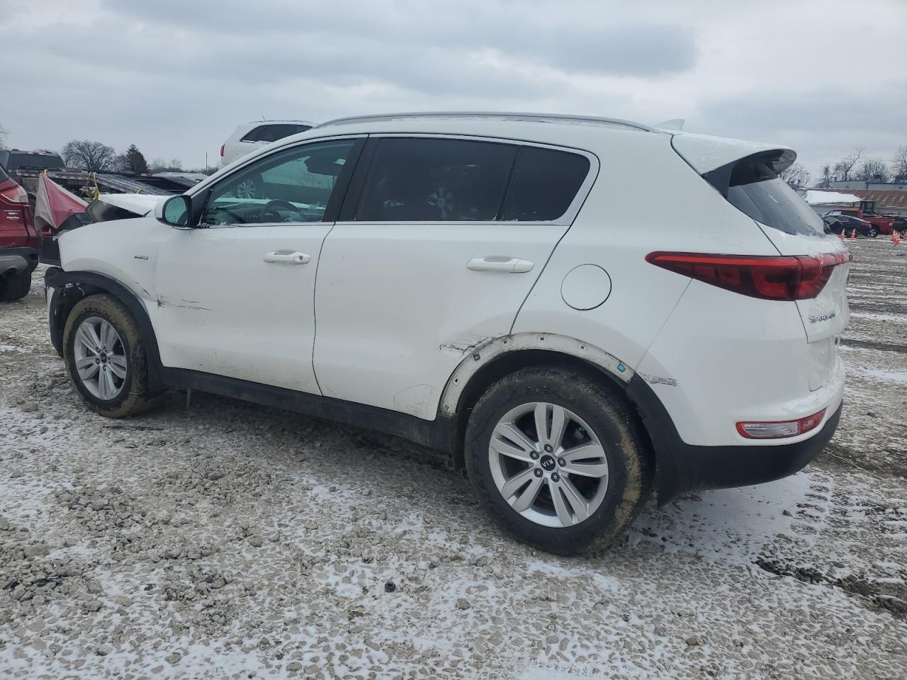 2019 KIA Sportage VIN KNDPMCACXK7614951 Copart auction photo, front end damage thumbnail 2