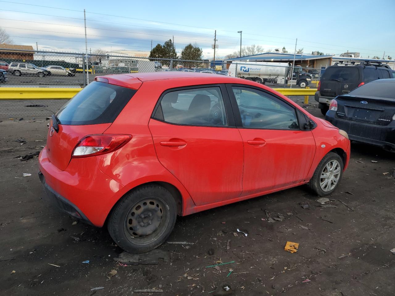2011 Mazda 2 VIN JM1DE1HY6B0107253 Copart auction photo, all over / mechanical damage thumbnail 3