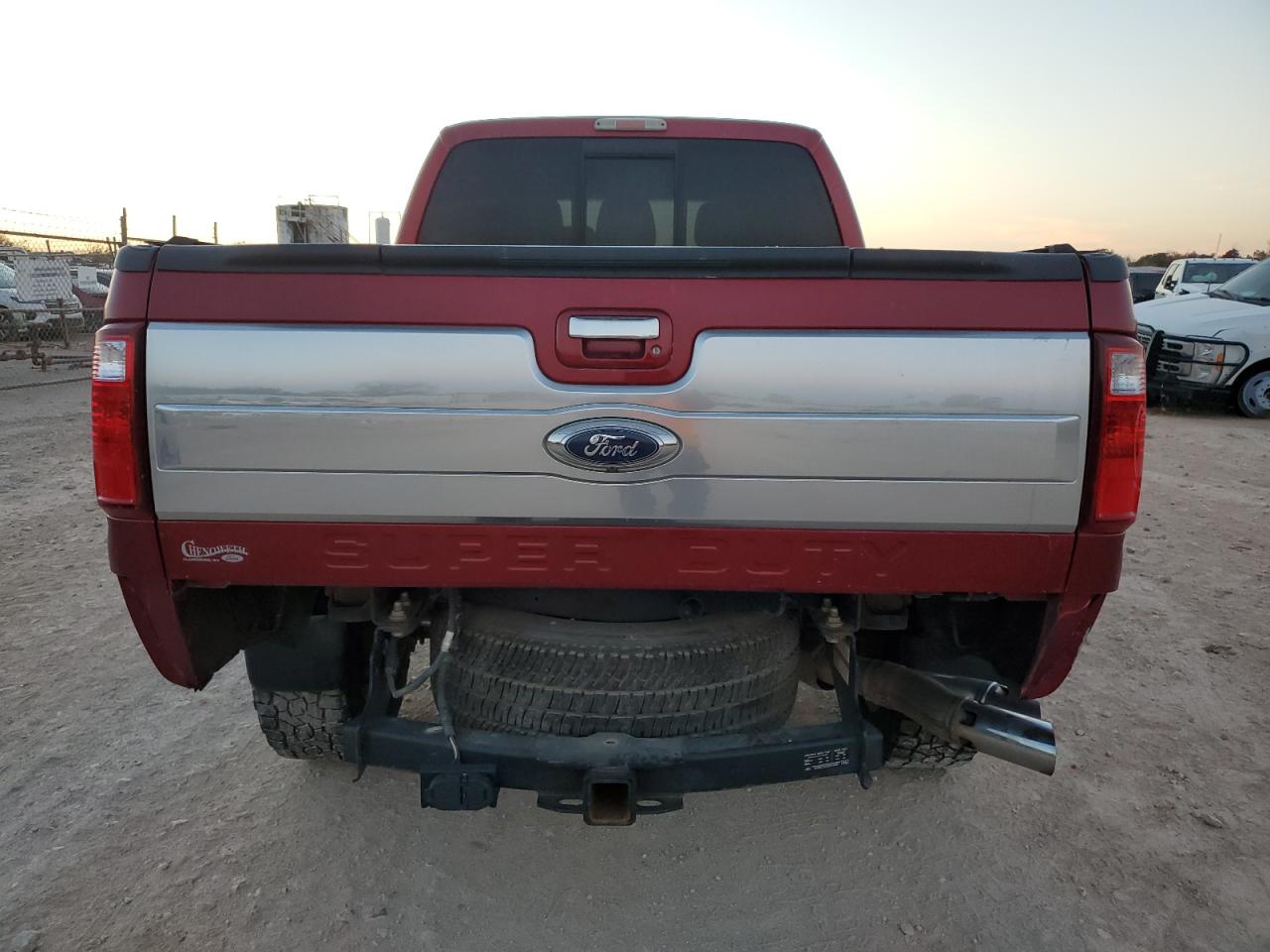 2014 Ford F350 VIN 1FT8W3BT4EEB75260 Copart auction photo, front end / rear end damage thumbnail 6