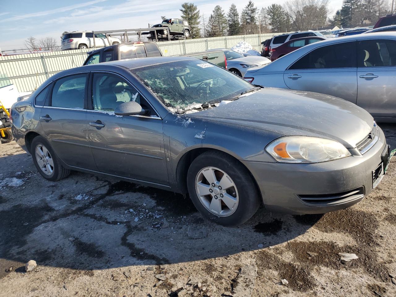 2008 Chevrolet Impala VIN 2G1WT58NX89146673 Copart auction photo, front end / side damage thumbnail 4