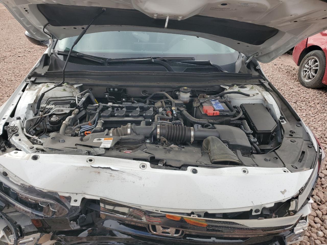 2022 Honda Accord VIN 1HGCV1F43NA120313 Copart auction photo, front end damage thumbnail 12