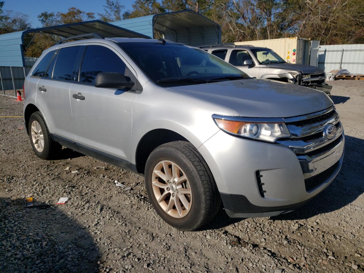 2014 Ford Edge VIN 2FMDK3GC2EBB34684 Copart auction photo, minor dent/scratches damage thumbnail 4