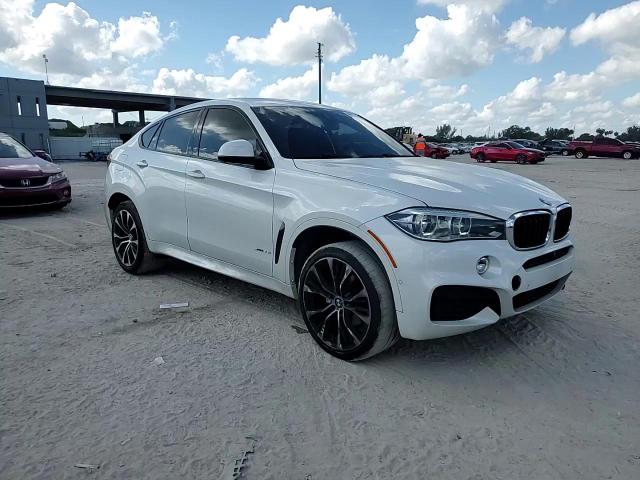 2019 BMW X6 VIN 5UXKU2C5XK0Z63599 Copart auction photo, side / front end damage thumbnail 12
