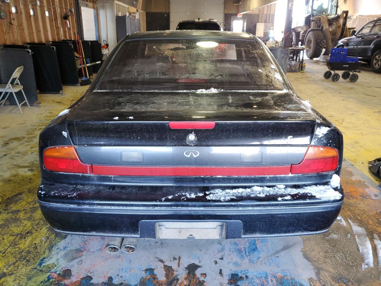 1992 Infiniti Q45 VIN JNKNG01C2NM210544 Copart auction photo, top/roof / undercarriage damage thumbnail 6