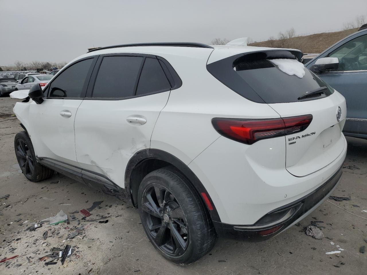2022 Buick Envision VIN LRBFZPR4XND110227 Copart auction photo, front end damage thumbnail 2