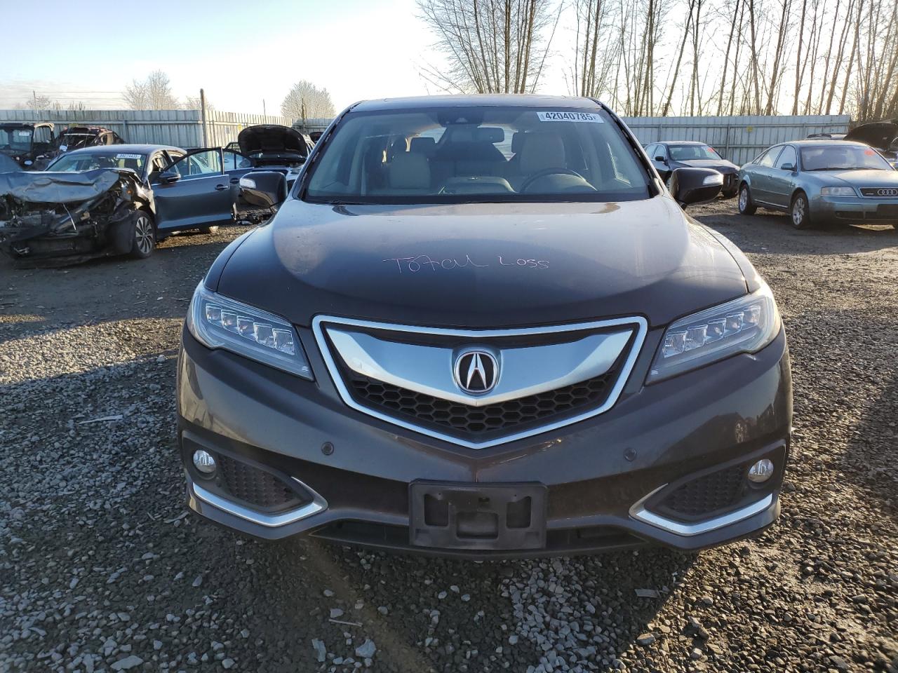 2017 Acura RDX VIN 5J8TB4H7XHL024981 Copart auction photo, rear end / side damage thumbnail 5