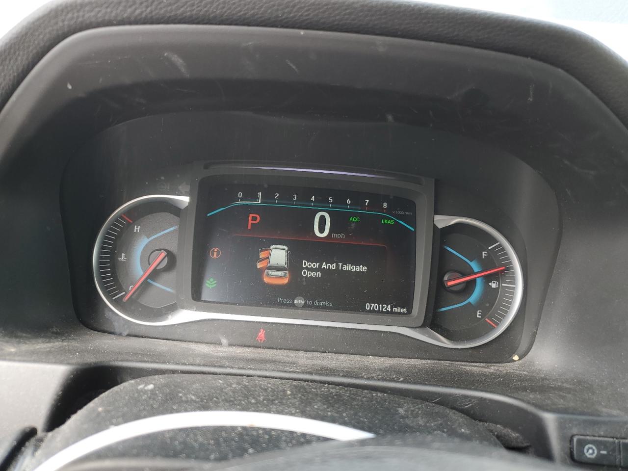 2019 Honda Pilot VIN 5FNYF5H14KB035513 Copart auction photo, side / front end damage thumbnail 9