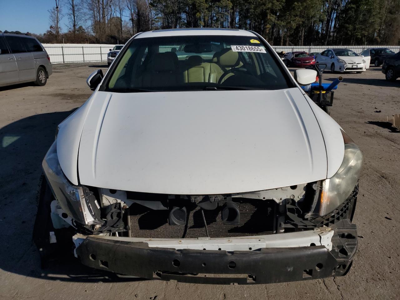 2012 Honda Accord VIN 1HGCP2F80CA224788 Copart auction photo, front end damage thumbnail 5