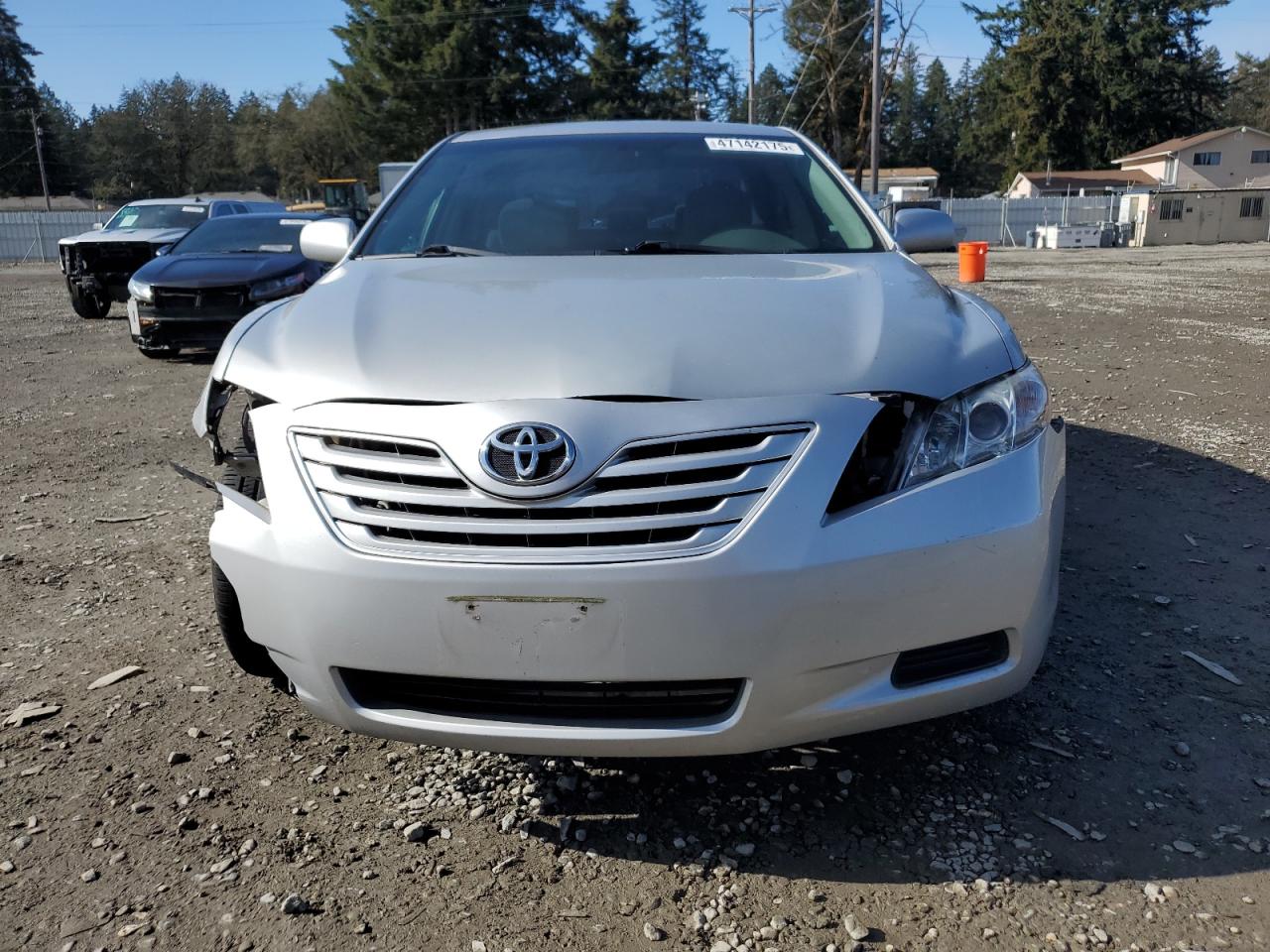 2007 Toyota Camry VIN 4T1BE46K77U036972 Copart auction photo, front end damage thumbnail 5