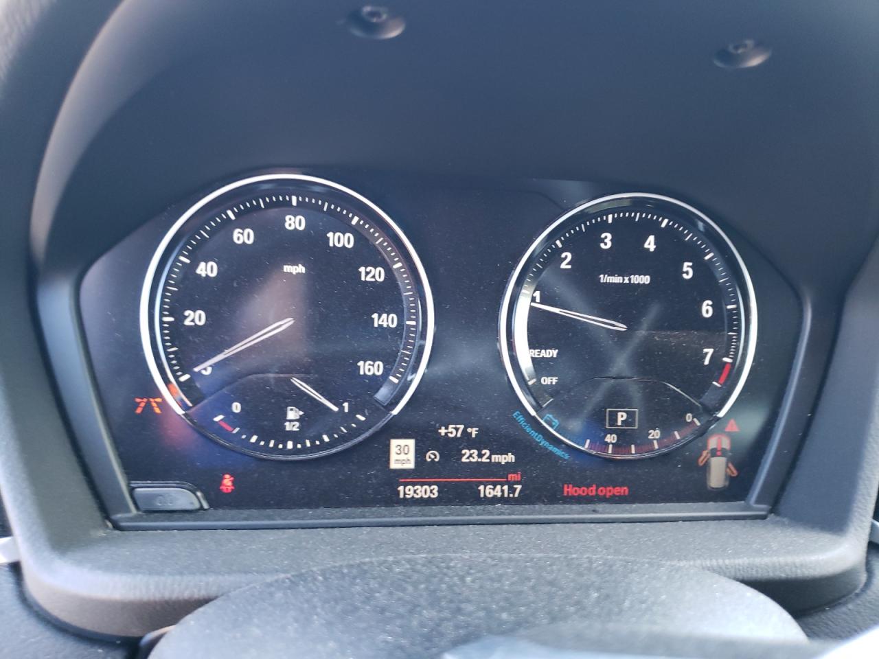 2022 BMW X1 VIN WBXJG7C03N5V16273 Copart auction photo, all over damage thumbnail 9