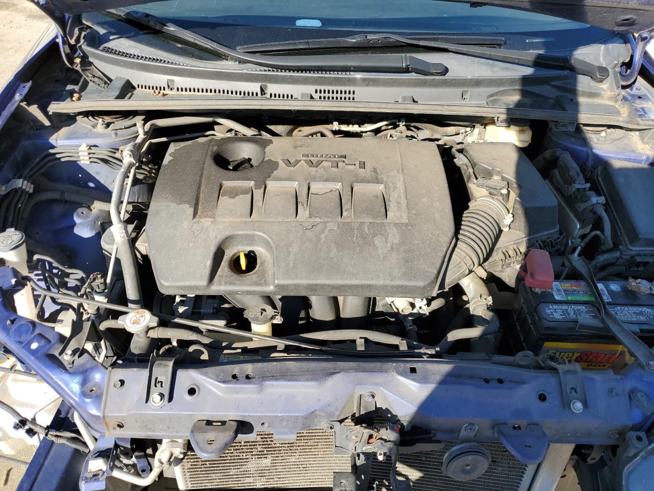 2017 Toyota Corolla VIN 2T1BURHE7HC836391 Copart auction photo, side / front end damage thumbnail 13