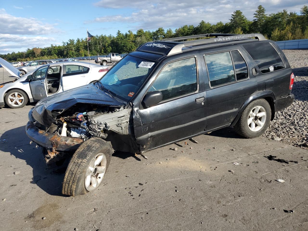 2004 Nissan Pathfinder VIN JN8DR09Y44W906174