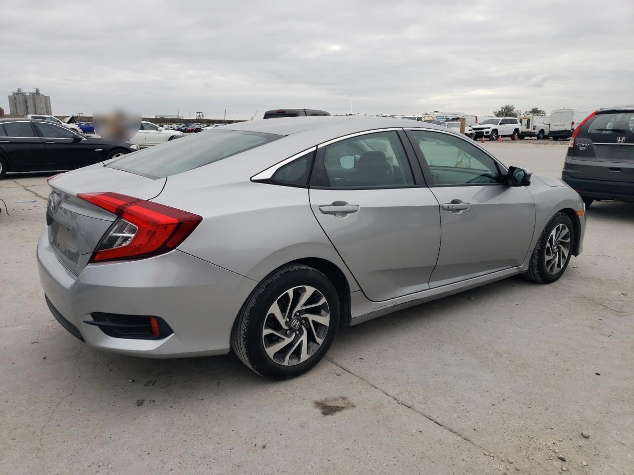 2016 Honda Civic VIN 19XFC2F77GE050414 Copart auction photo, side damage thumbnail 3