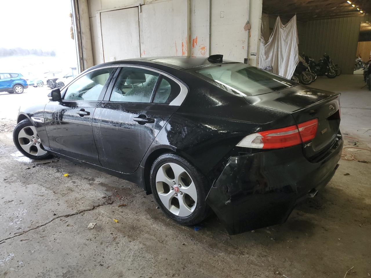 2017 Jaguar XE VIN SAJAR4BG3HA967849 Copart auction photo, rear end / undercarriage damage thumbnail 2