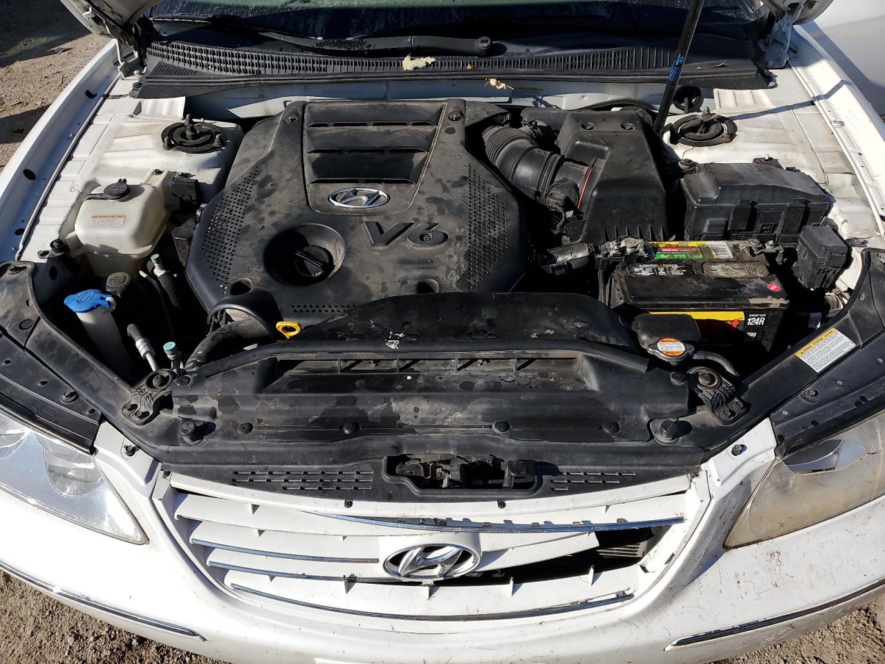 2009 Hyundai Azera VIN KMHFC46D19A356995 Copart auction photo, rear end damage thumbnail 12