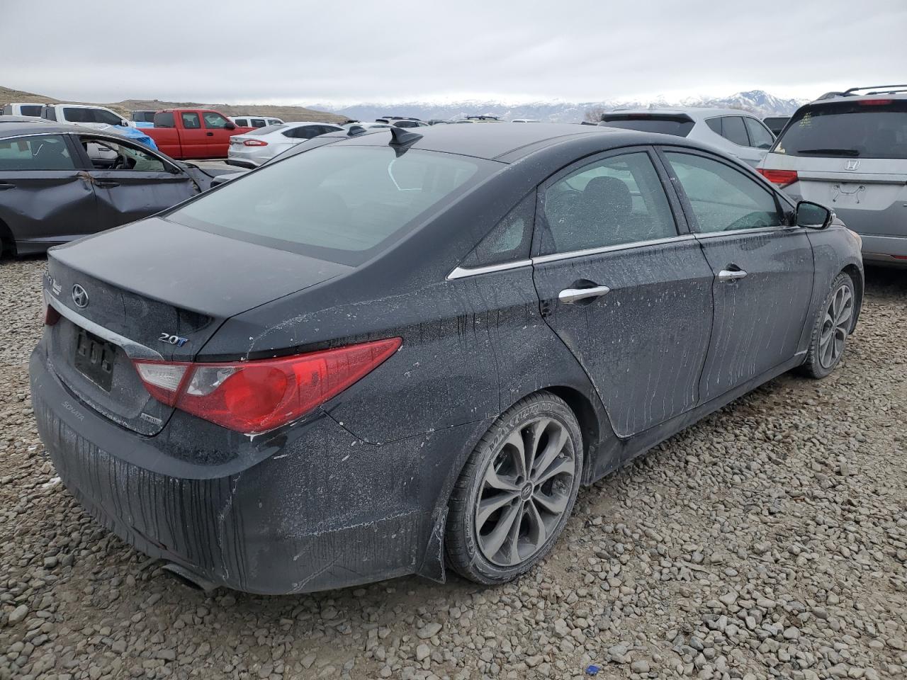 2013 Hyundai Sonata VIN 5NPEC4AB9DH609651 Copart auction photo, normal wear damage thumbnail 3