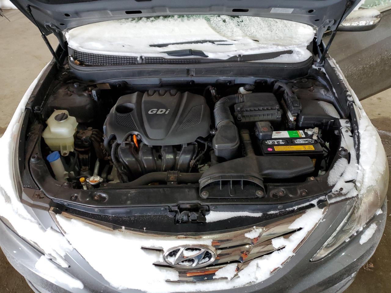2013 Hyundai Sonata VIN 5NPEC4AC4DH617813 Copart auction photo, side damage thumbnail 12