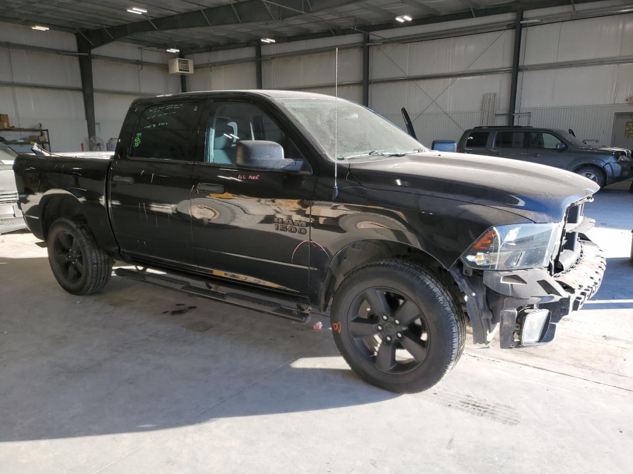 2018 RAM 1500 VIN 1C6RR7KG0JS335952 Copart auction photo, all over damage thumbnail 4