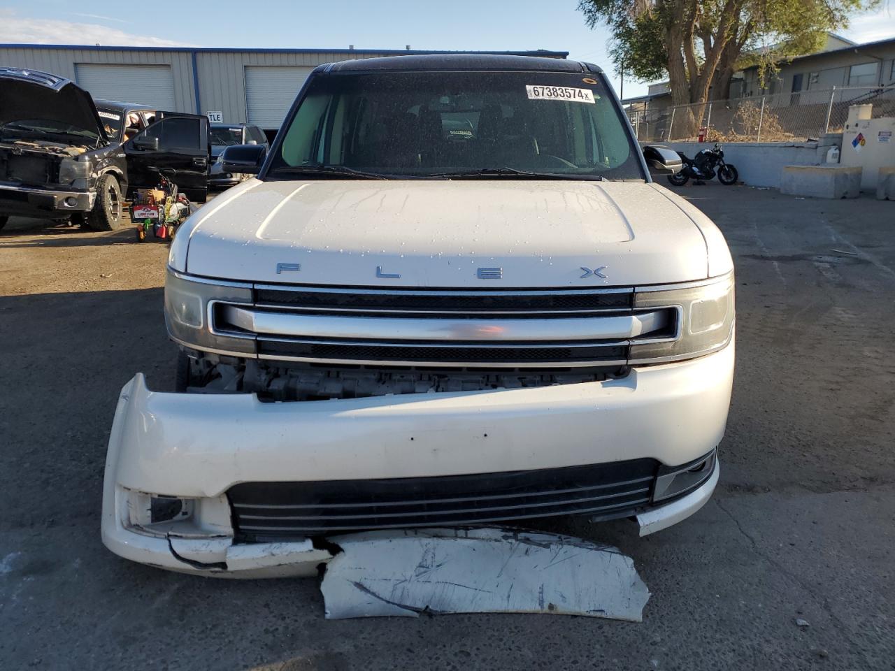 2013 Ford Flex VIN 2FMGK5D85DBD07122 Copart auction photo, front end damage thumbnail 5