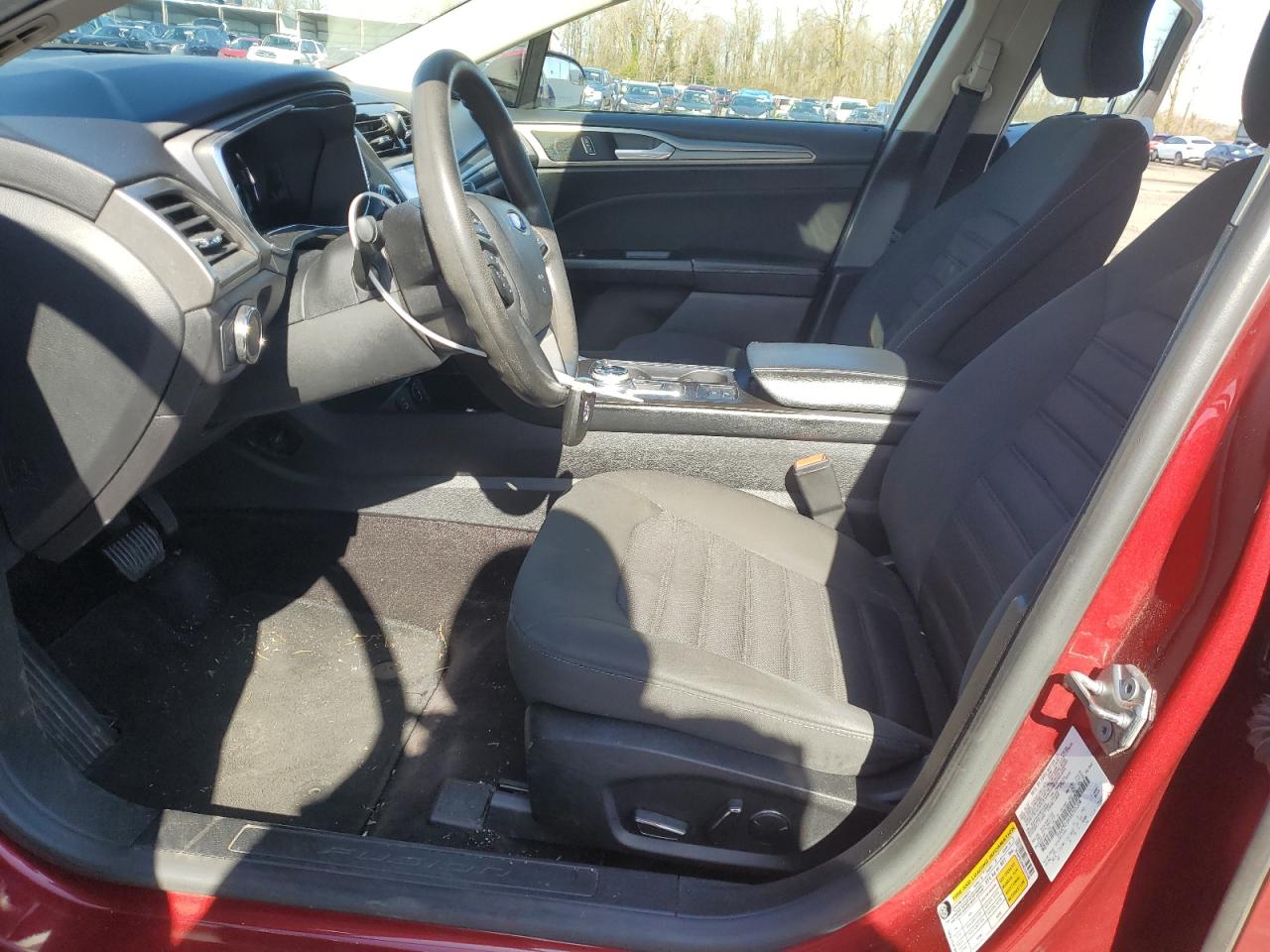 2017 Ford Fusion VIN 3FA6P0LU6HR355308 Copart auction photo, front end damage thumbnail 7