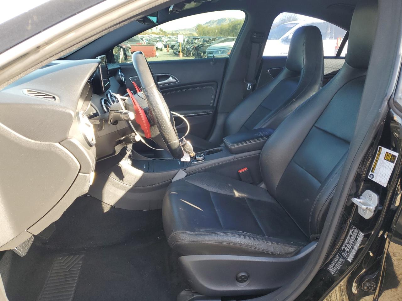2015 Mercedes-Benz CLA-klasse VIN WDDSJ4EBXFN185604 Copart auction photo, side damage thumbnail 7