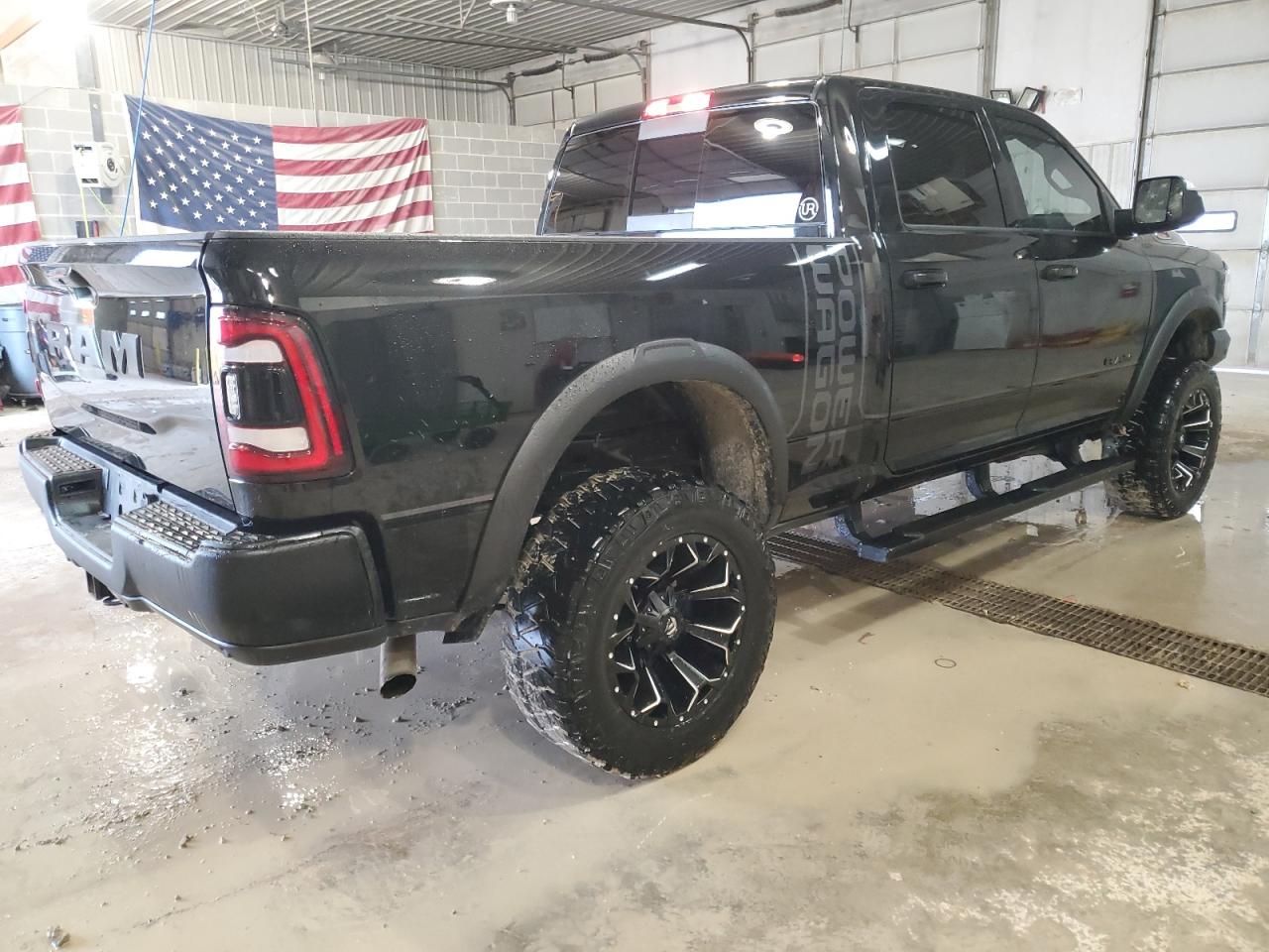 2022 RAM 2500 VIN 3C6TR5EJXNG183399 Copart auction photo, mechanical damage thumbnail 3