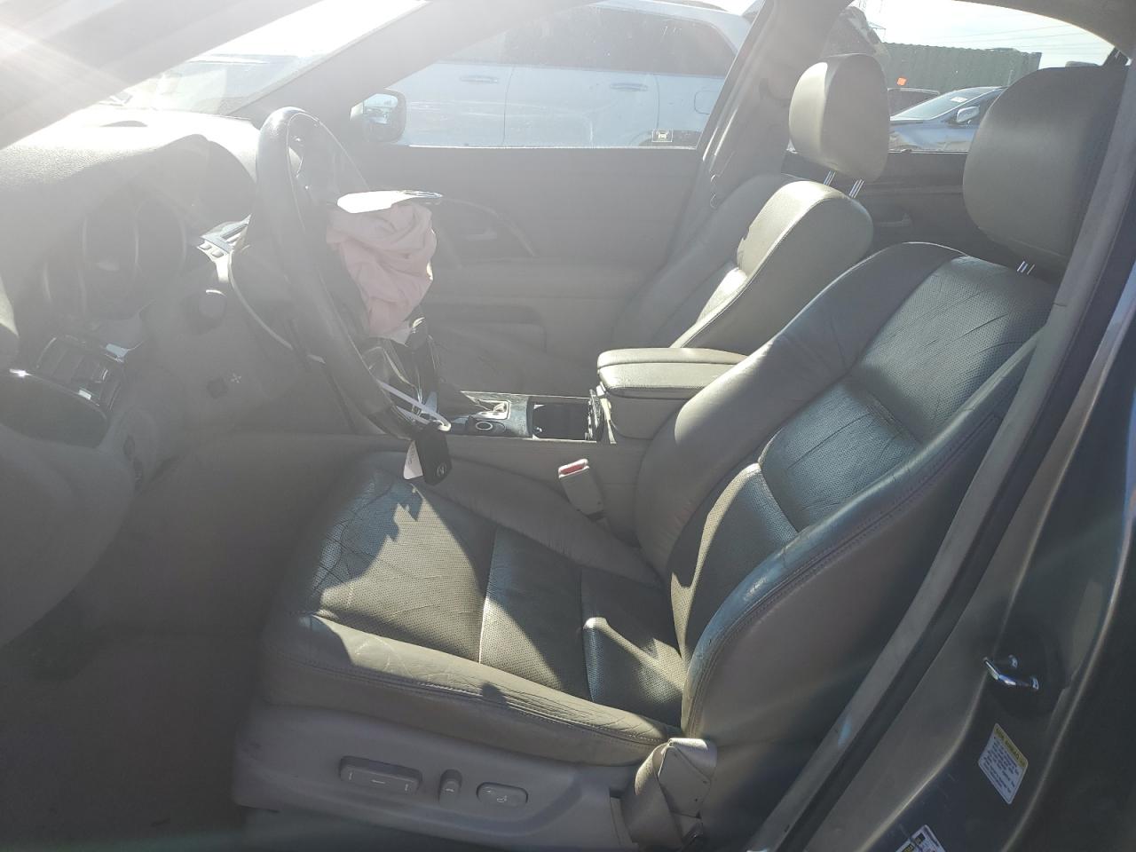 2010 Acura RL VIN JH4KB2F63AC001944 Copart auction photo, front end / rear end damage thumbnail 7