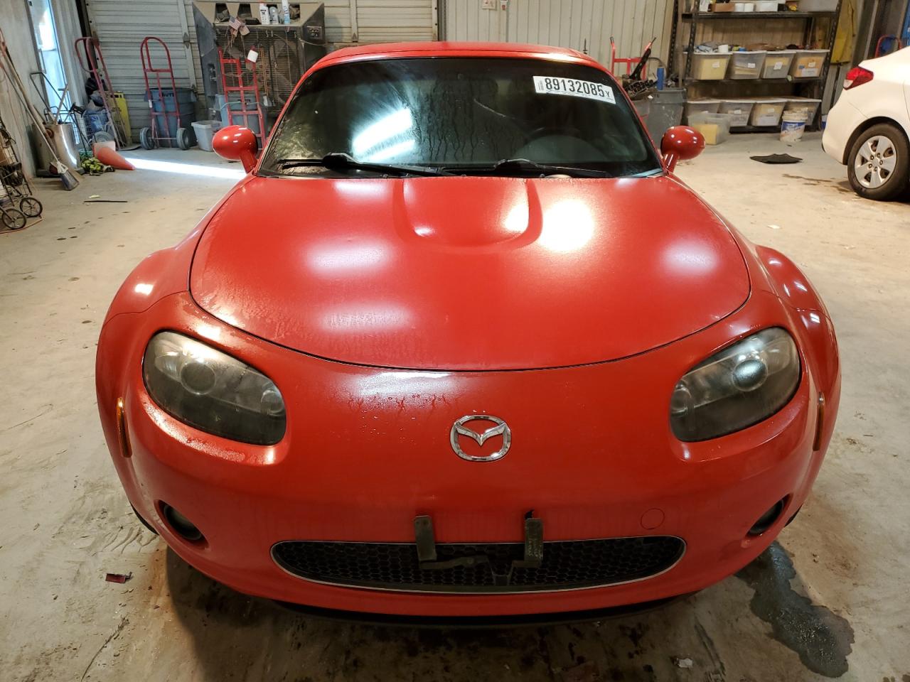 2008 Mazda MX-5 VIN JM1NC26F980145277 Copart auction photo, undercarriage / hail damage thumbnail 5