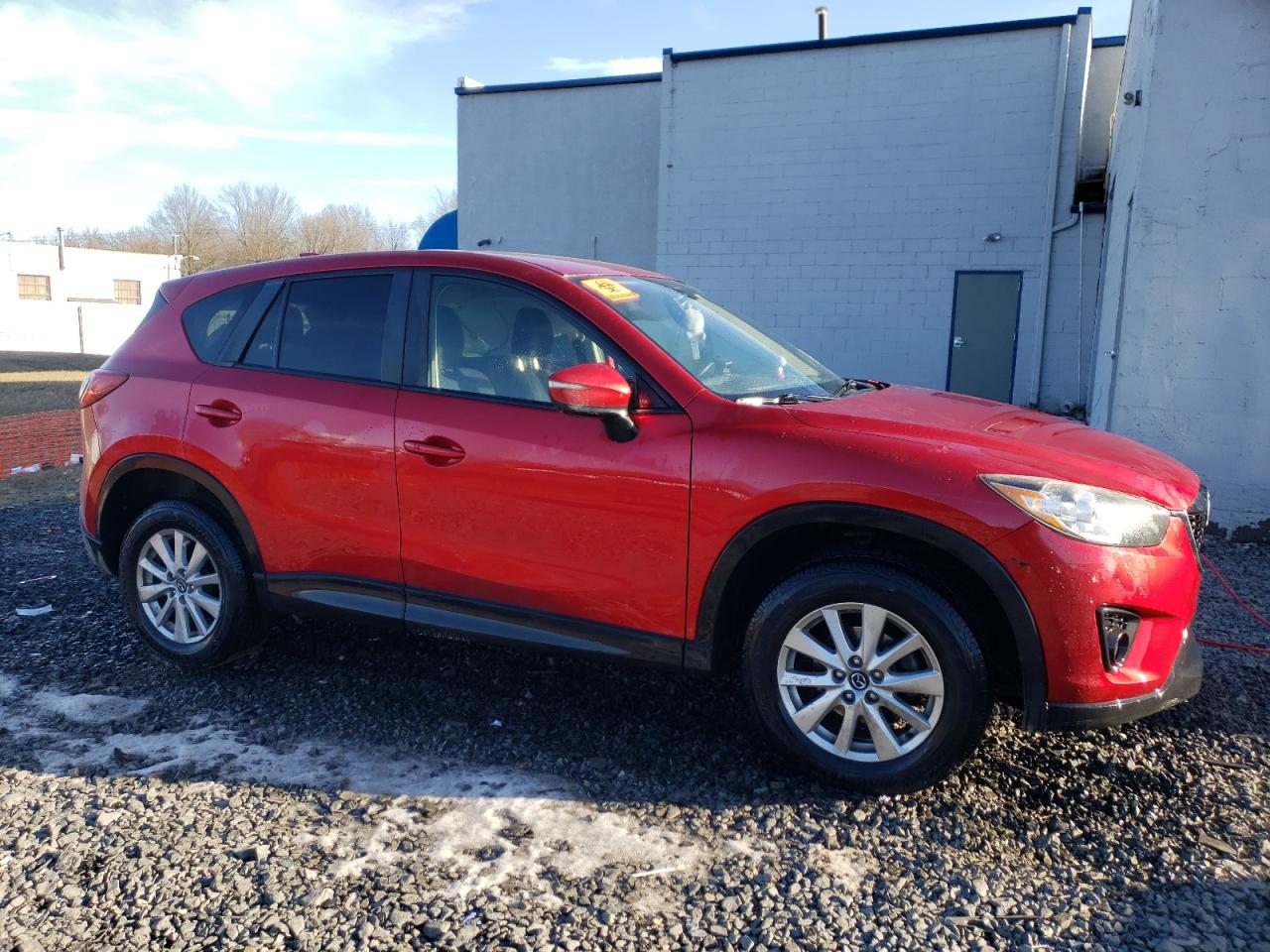 2015 Mazda CX-5 VIN JM3KE4CY9F0518899 Copart auction photo, side / rear end damage thumbnail 4