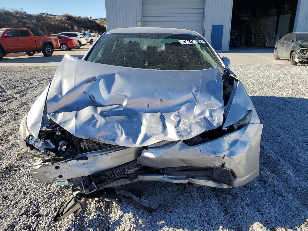 2014 Honda Civic VIN 19XFB2F58EE086465 Copart auction photo, front end / side damage thumbnail 5