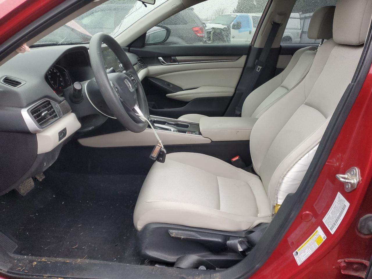 2018 Honda Accord VIN 1HGCV1F15JA166712 Copart auction photo, front end damage thumbnail 7